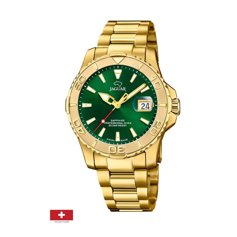 JAGUAR - Reloj J971/1 Jaguar Verde Hombre Clair De Lune