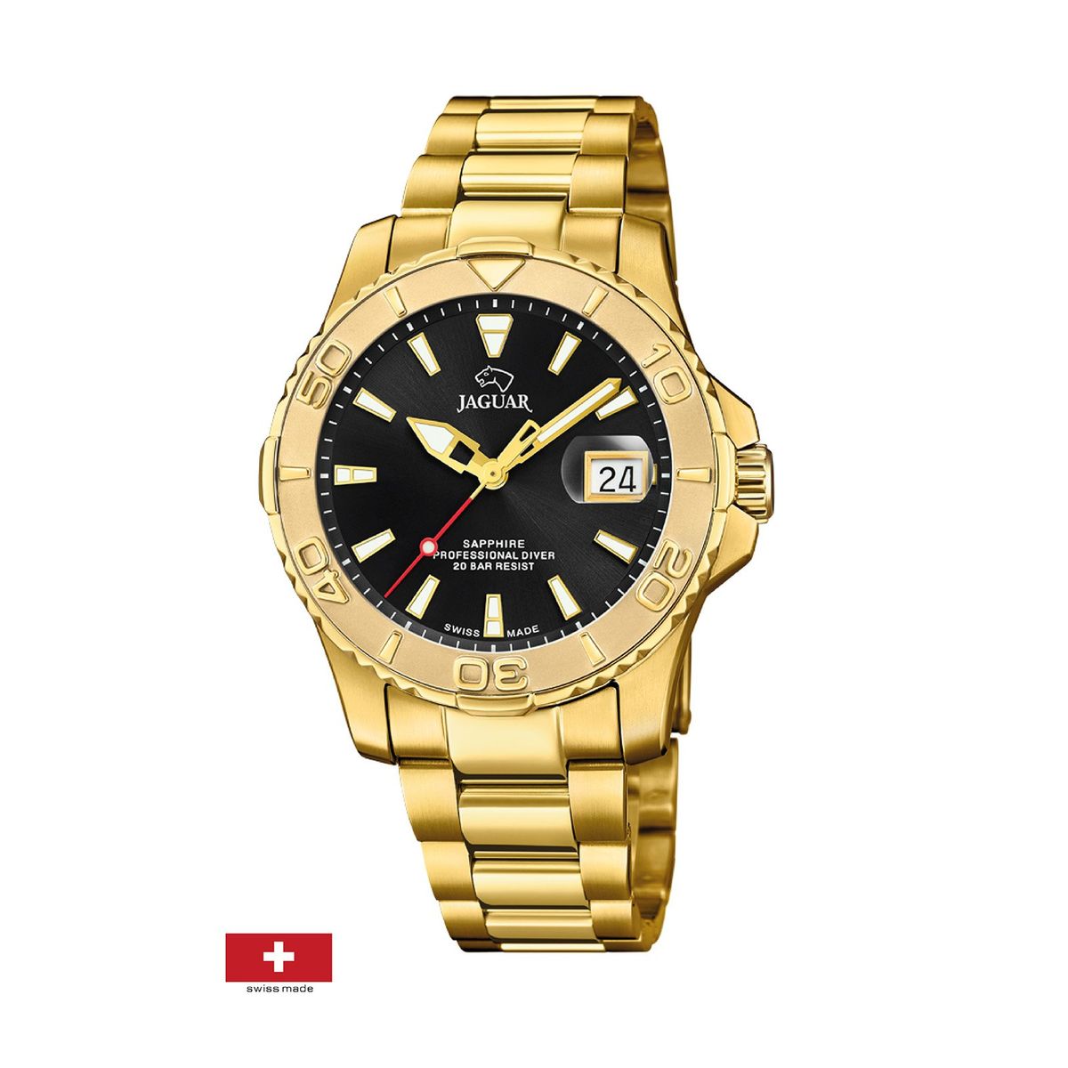 JAGUAR - Reloj J971/3 Jaguar Negro Hombre Clair De Lune