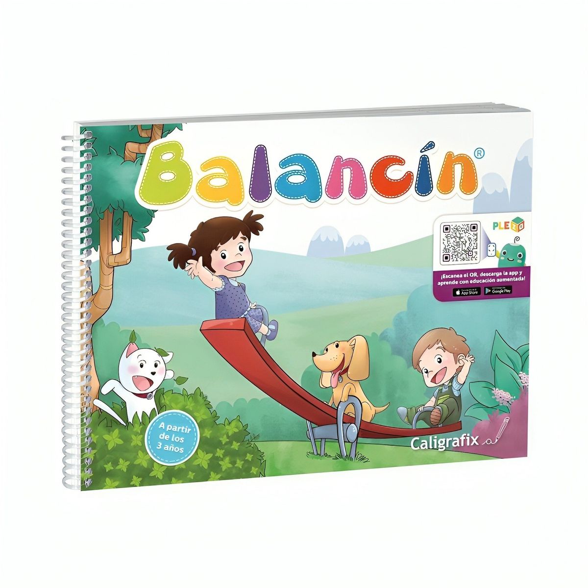 TOP10BOOKS - TEXTO Balancin Playgroup - Realidad Aumentada - Editorial Caligrafix