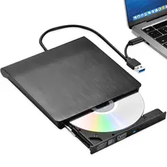 GENERICO - Grabador Dvd Externo Reproductor Usb 3.0 / Usb-c