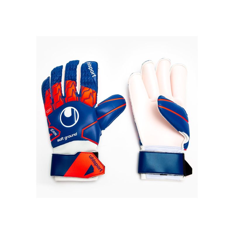 UHLSPORT - Guantes Arquero Uhl Soft Rf Az/Na/Bl UHLSPORT
