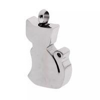 Relicario Silueta Gato