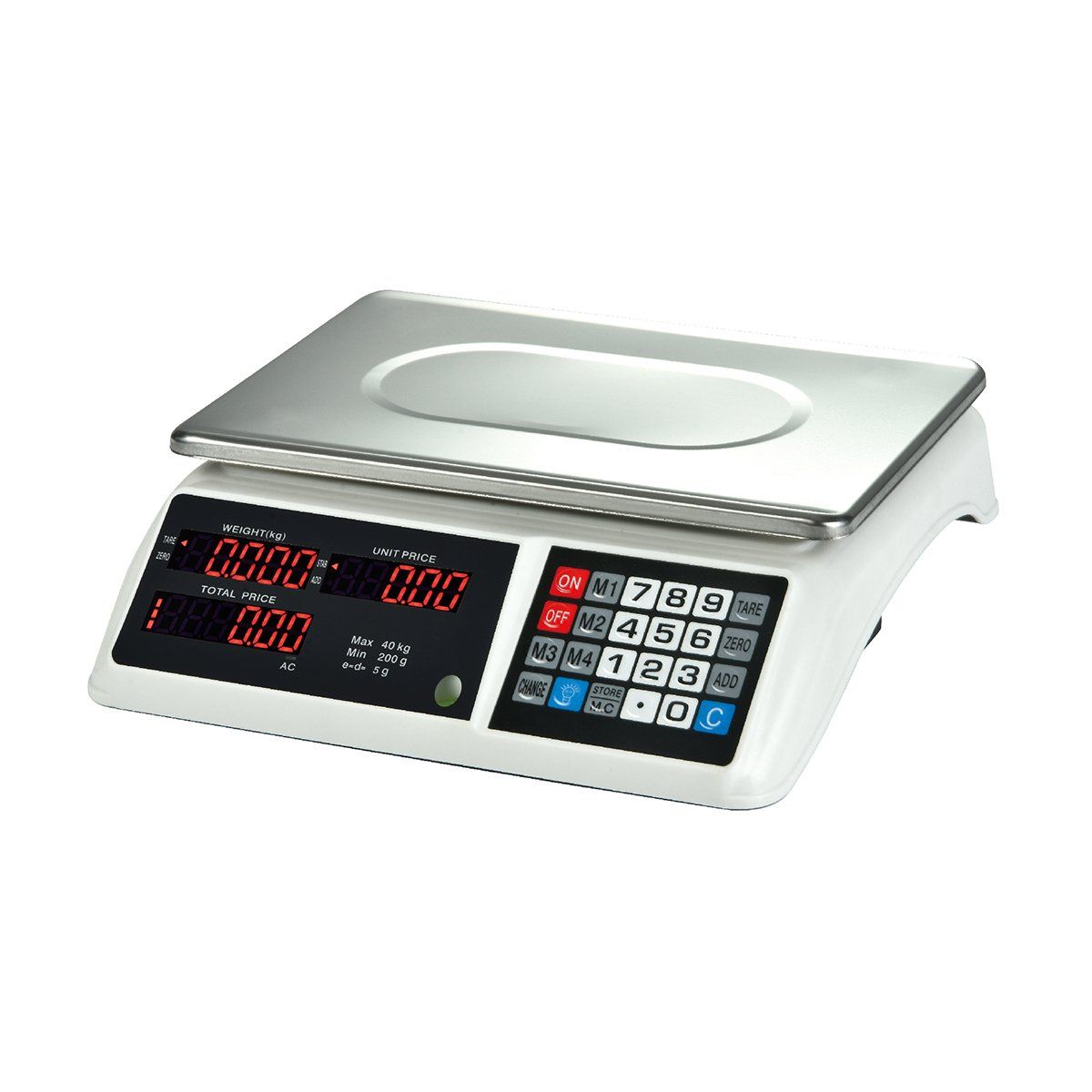 CHILE TENDENCIA - Balanza Digital Pesa Romana Recargable Negocios 40 kilos