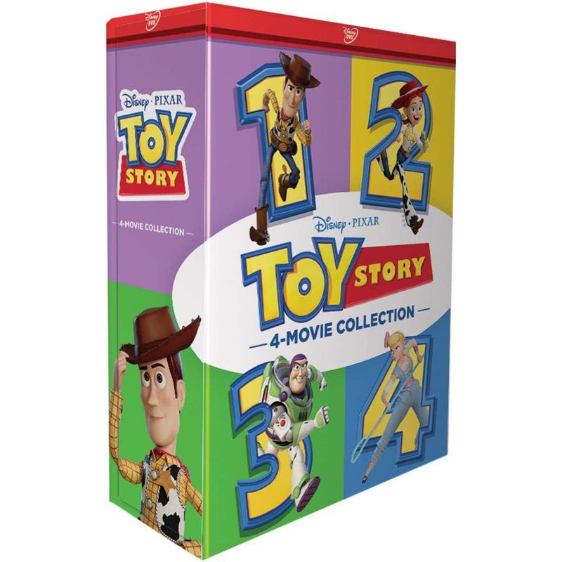 DISNEY - DVD PACK TOY STORY 1234