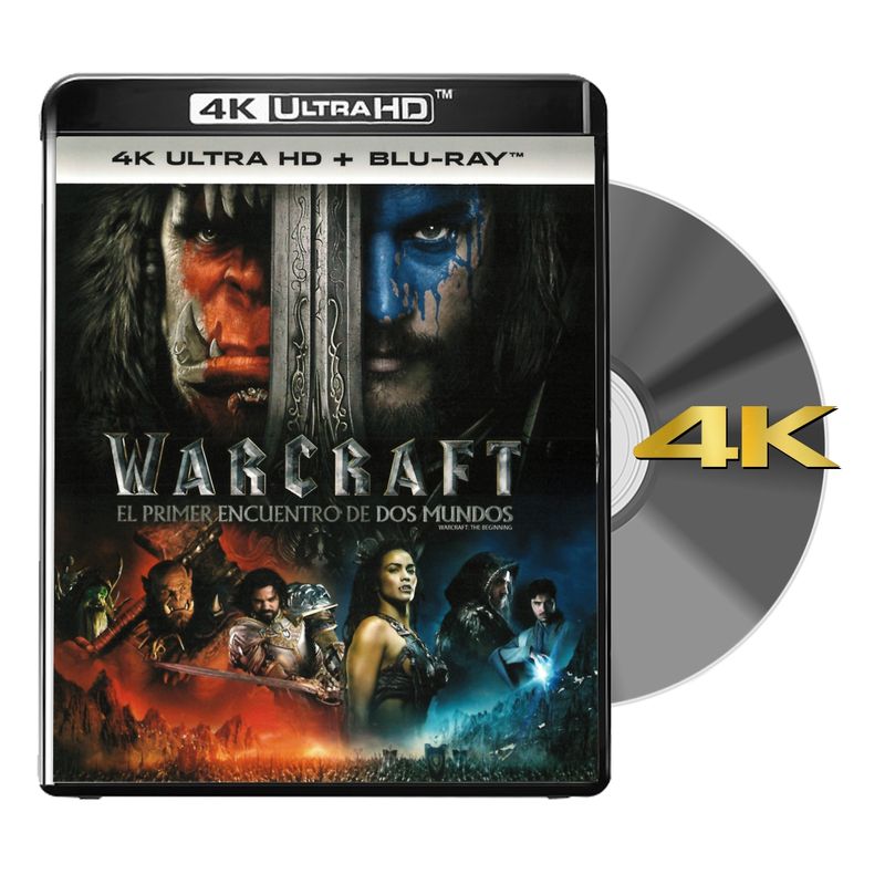UNIVERSAL - BLU RAY 4K WARCRAFT LA PELICULA