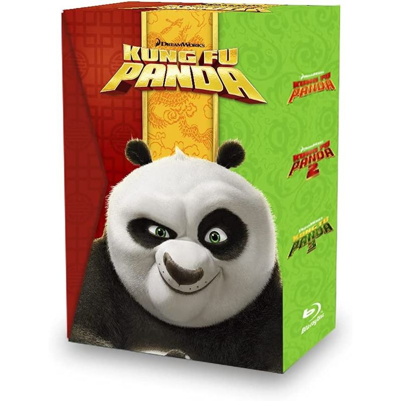 UNIVERSAL - PACK BLU RAY KUNG FU PANDA 1 - 2 - 3
