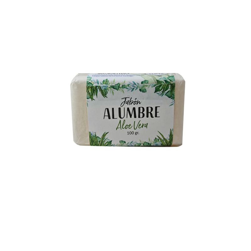 GENERICO - Jabon Alumbre Aloe Vera Rostro y Cuerpo 100 gr