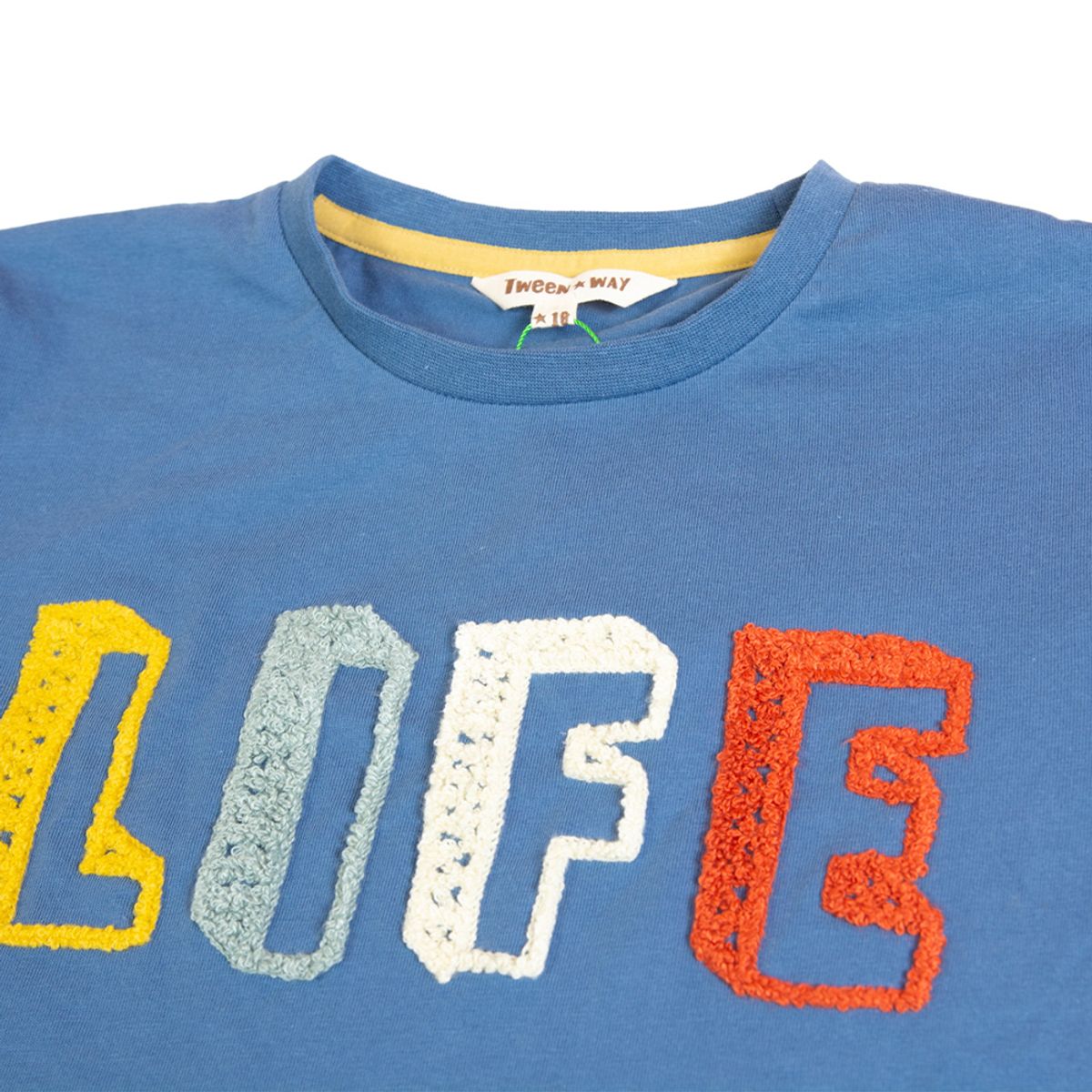 PILLIN - Polera Manga Larga Niño Azul Pillin PILLIN