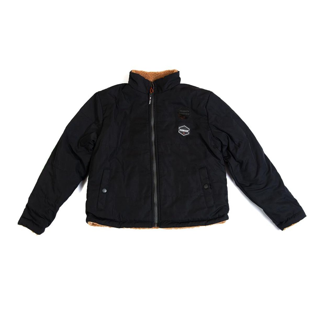 PILLIN - Chaqueta Niño Reversible Negro Pillin PILLIN
