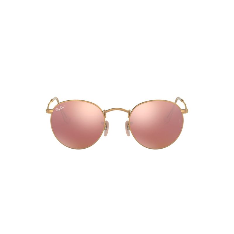 RAY BAN - Lentes de Sol Round Metal Dorado