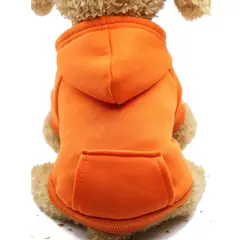 GENERICO - Poleron para Perro Naranjo - Talla M