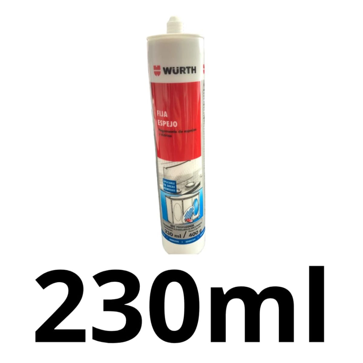 WURTH - Adhesivo Fija Espejo 230ml Wurth