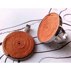 CATHALIFAUDJOYAS - Conjunto dos piezas gamuza