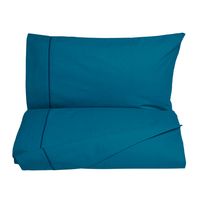 Sábanas 2 Plazas 180 Hilos Petróleo