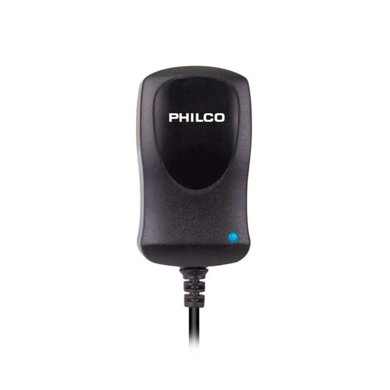 PHILCO - Eliminador De Pilas 1200mAh 6 Puntas Diferentes Negro Philco