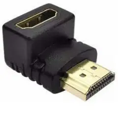 GENERICO - Copla Hdmi Macho Hembra Angulo 90