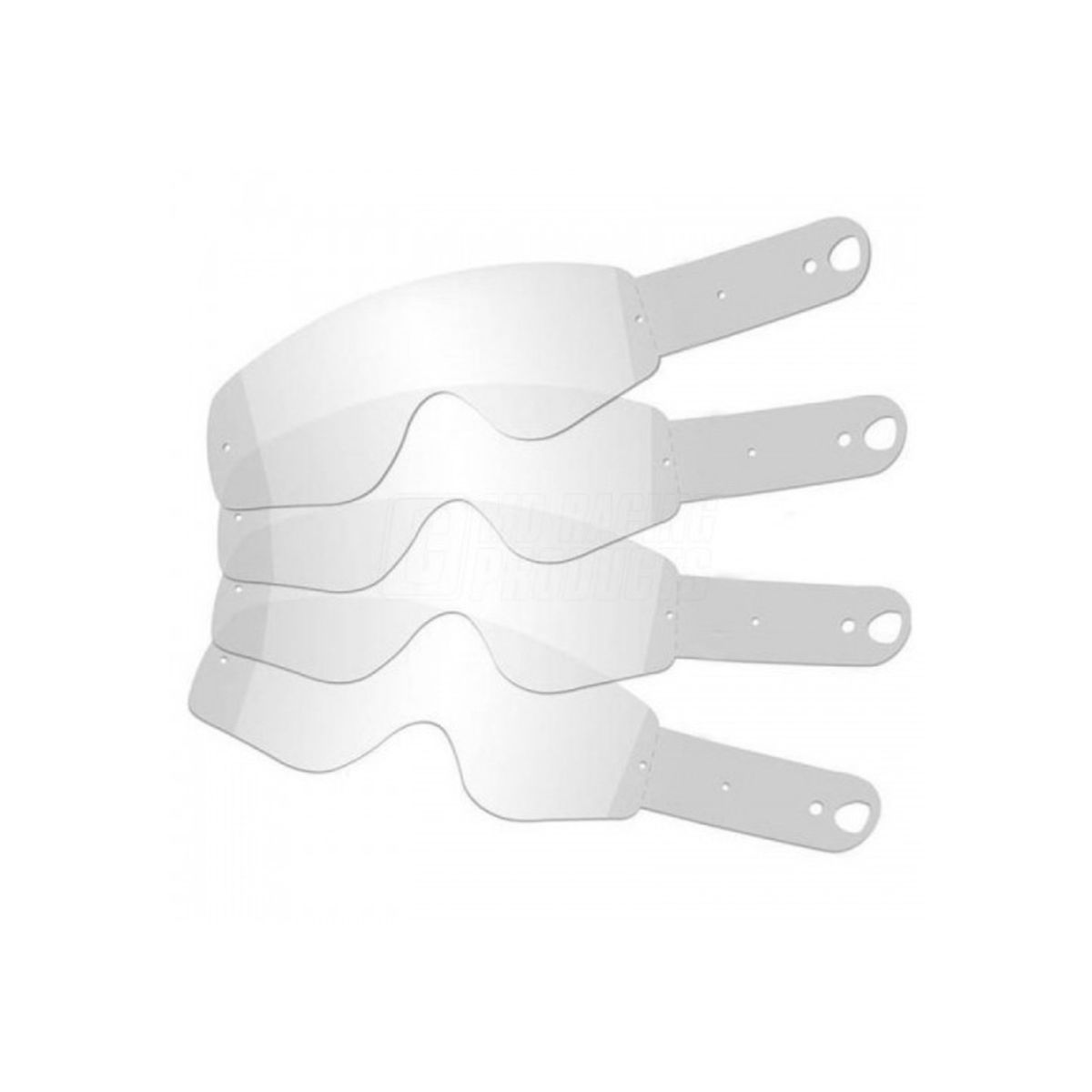 FOX - Repuesto Antiparra Tear Off Main Transparente Fox FOX