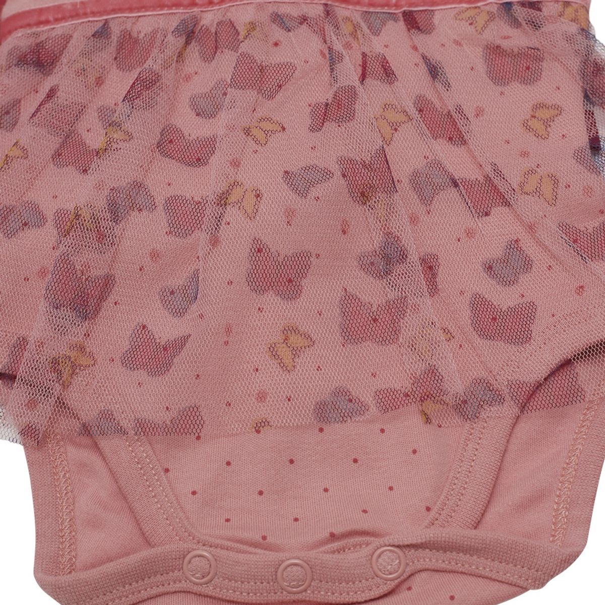 PILLIN - Pack 3 Pcs Body Bebé Niña Estampado Multicolor Pillin PILLIN