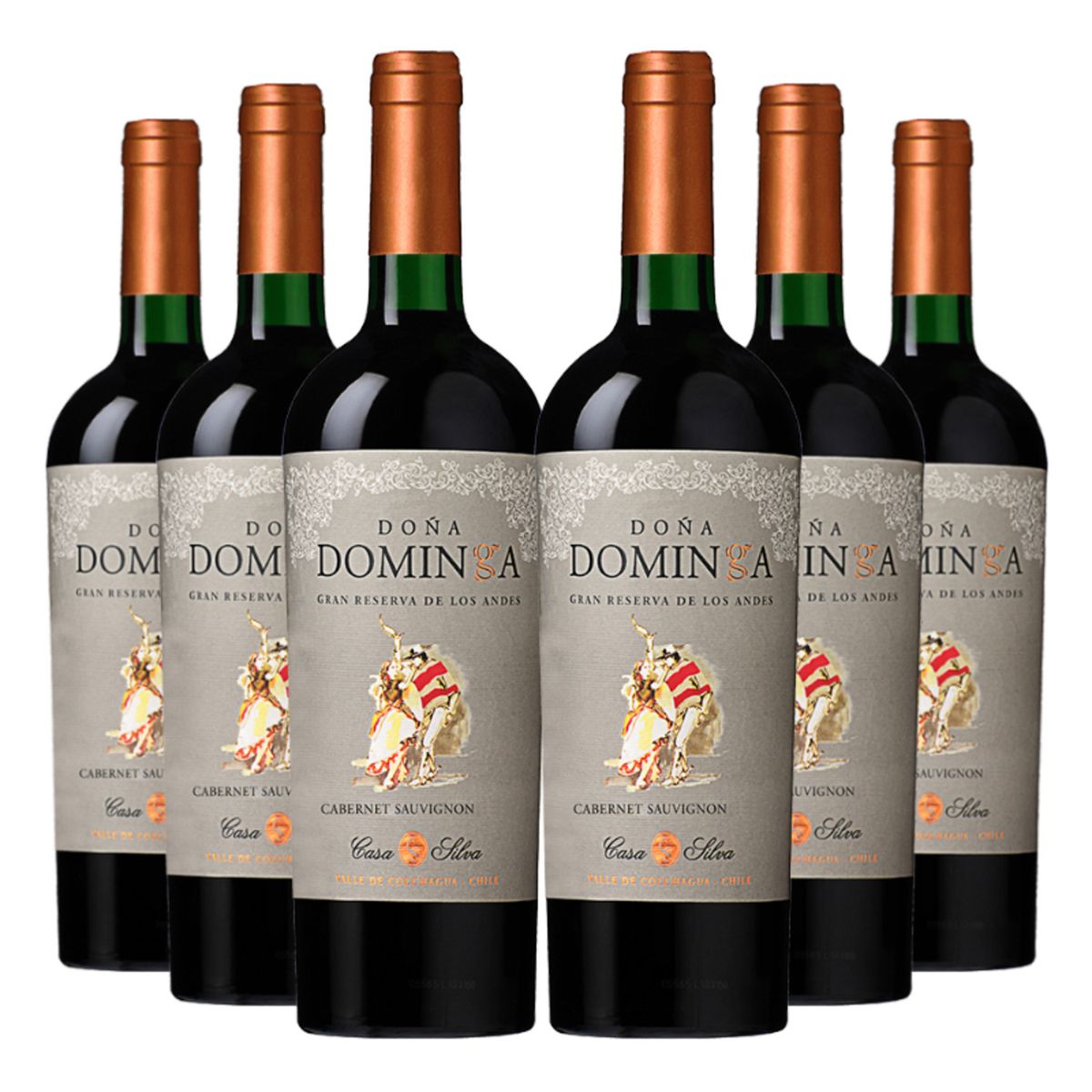 DOÑA DOMINGA - 6 Vinos Doña Dominga Gran Reserva Cabernet Sauvignon