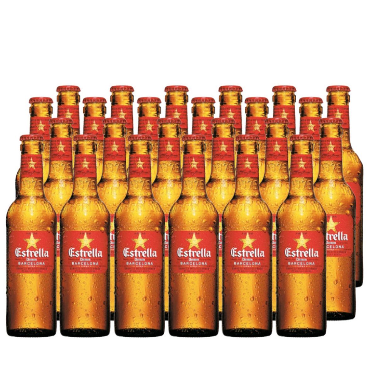 GENERICO - 24 Cervezas Estrella Damm Barcelona 330ml 6º
