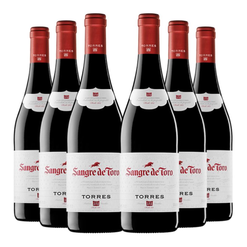 MIGUEL TORRES - 6 Vinos Sangre De Toro Original Ensamblaje
