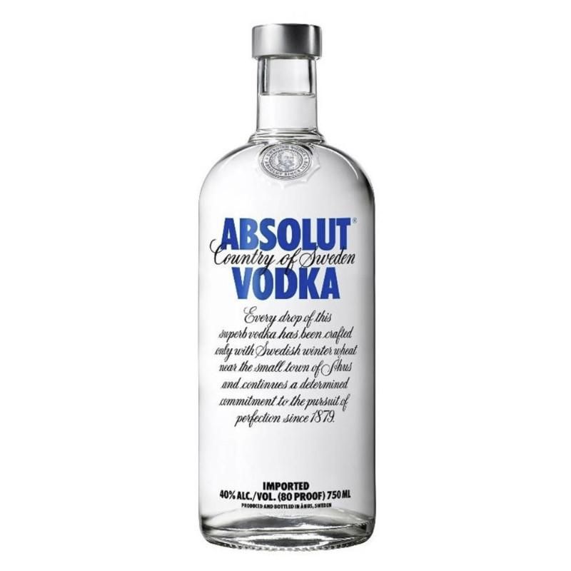 ABSOLUT - Vodka Absolut Blue - Turquesa