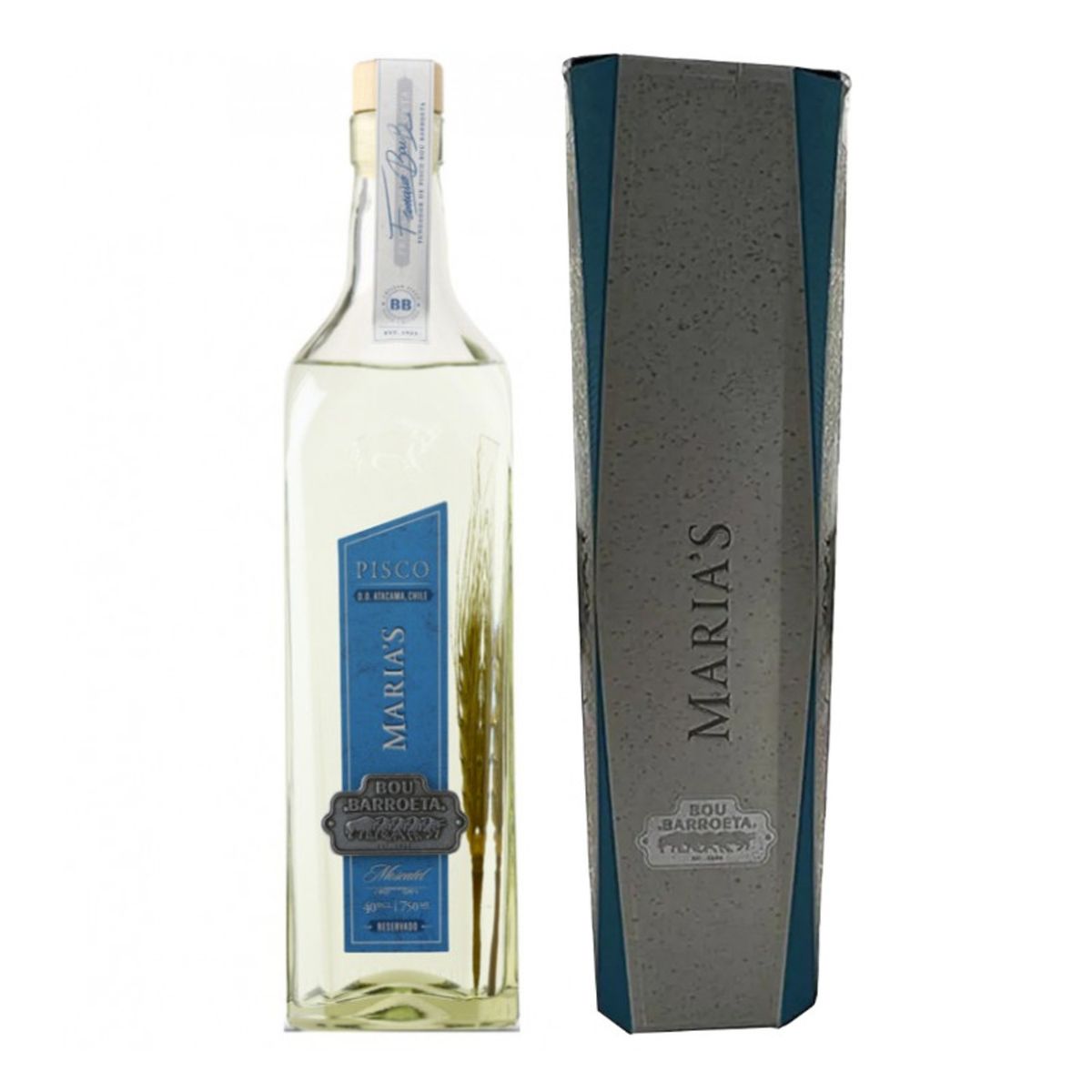 BOU - Pisco Bou Barroeta Marias Espiga Reservado