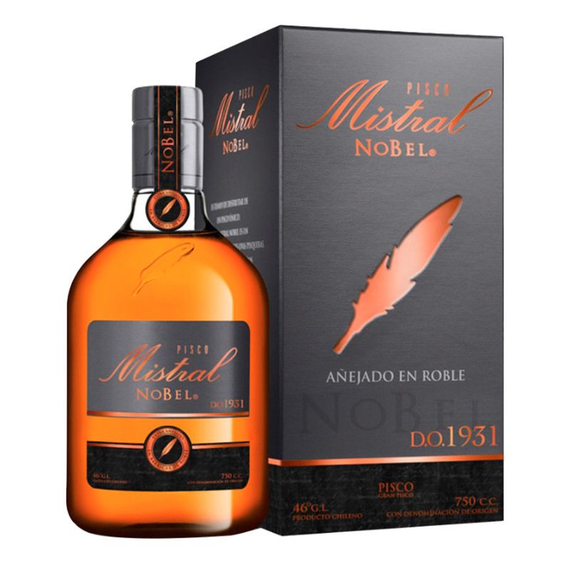 MISTRAL - Pisco Mistral Nobel (Plateado), Valle de Elqui MISTRAL