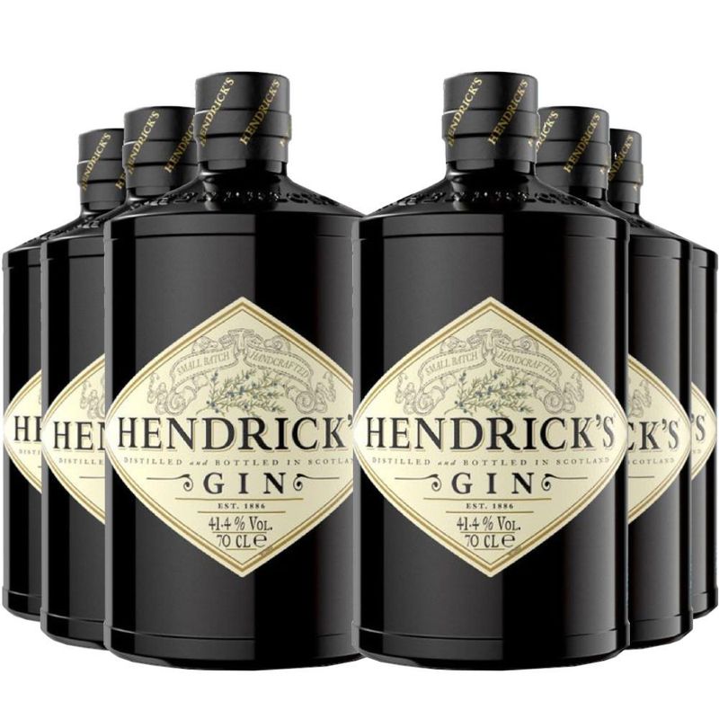 HENDRICKS - 6 Ginebra Hendricks, Escocesa - Turquesa