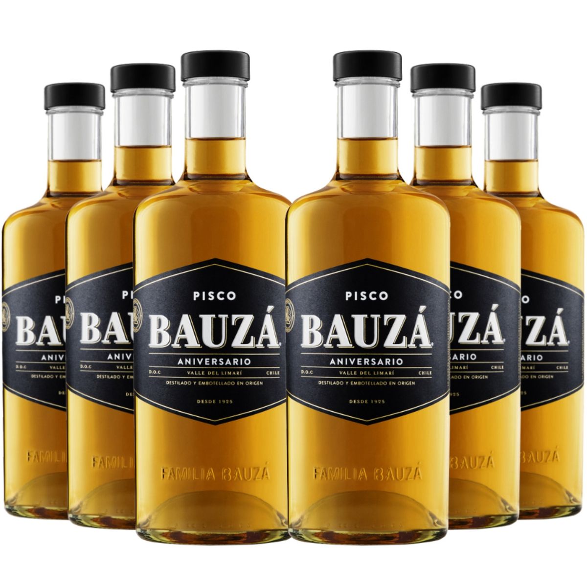 BAUZA - 3 Pisco Bauza Aniversario, (40º 750ml)