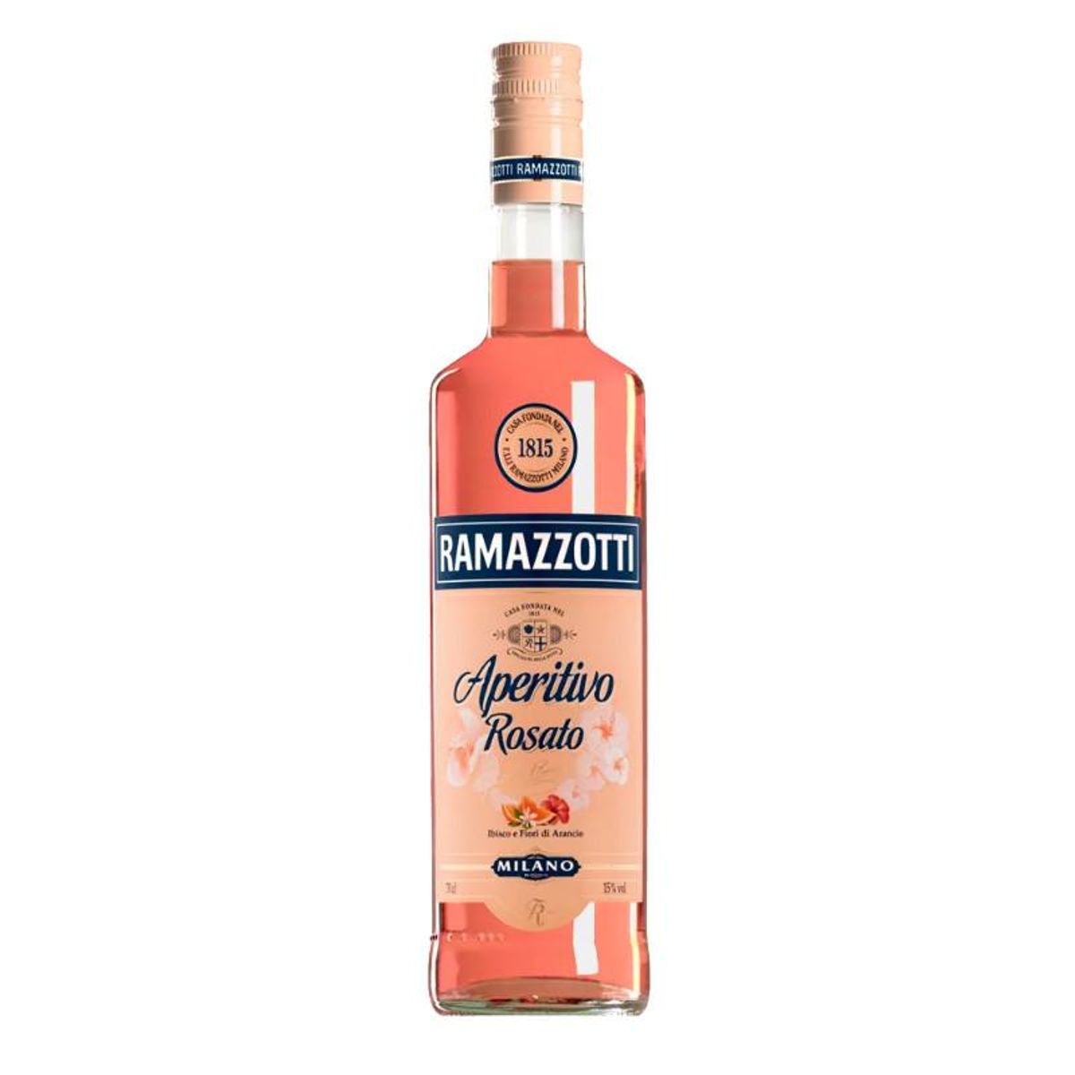 RAMAZZOTTI - Licor Ramazzotti, Aperitivo Rosato - Naranjo Pálido