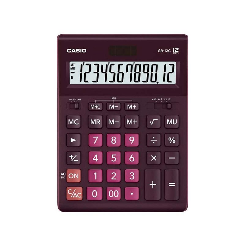 CASIO - Calculadora Casio GR-12C-WR-W-DP