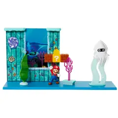 NINTENDO - Super Mario - Set de juegos subacuáticos con medio ambiente interactivo