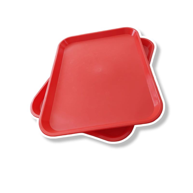 REYPLAST - Bandeja Casino 35x44cm rojo.
