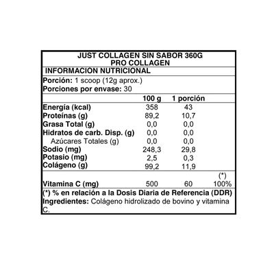 Imagen 2 del producto Just Collagen 360g -