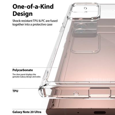 Imagen 2 del producto Carcasa Ringke Fusion Para Samsung Note 20 Ultra - Transparente