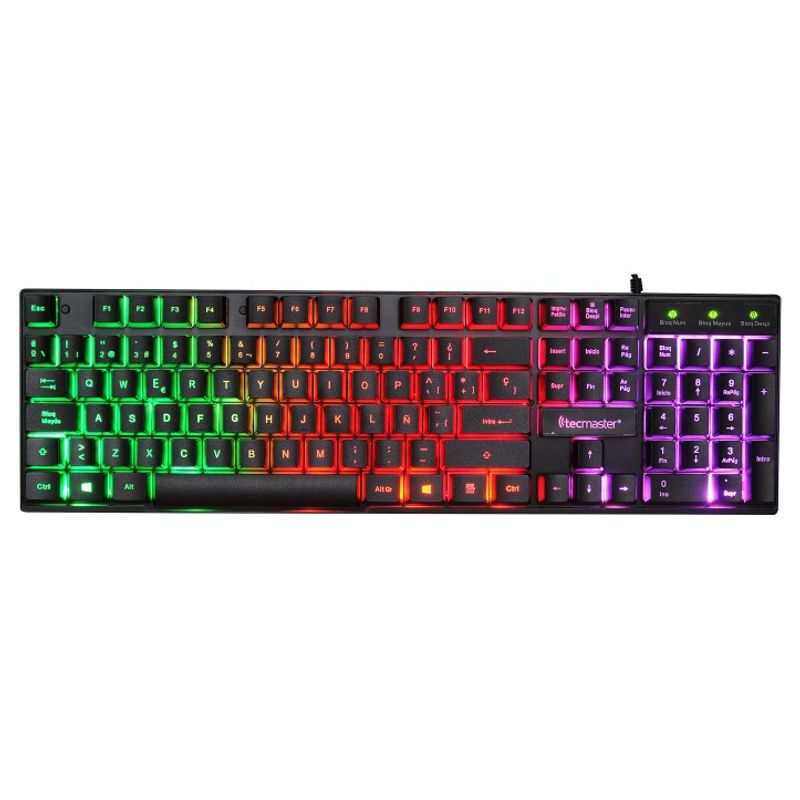 TECMASTER Teclado Gamer Retroiluminado Tecmaster | falabella.com
