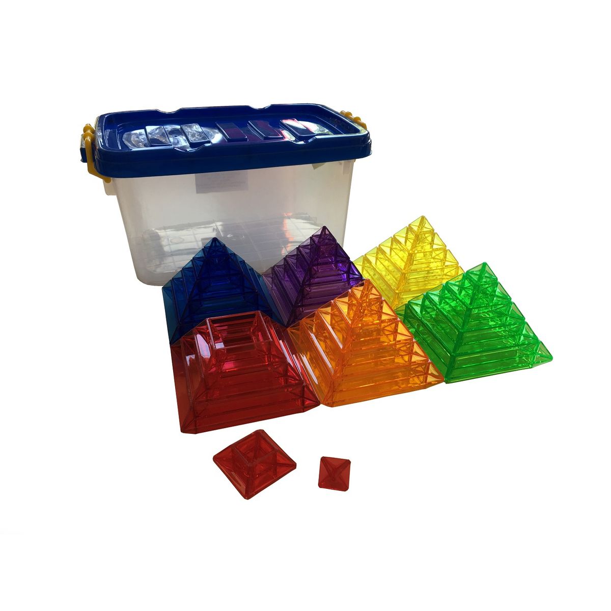 SEIGARD - Set de Pirámides Traslúcidas B55C Color Blanco