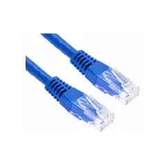GENERICO - Cable Red Utp Cat 6 Lan 5 Mt Conector Funda Sellado Fabrica
