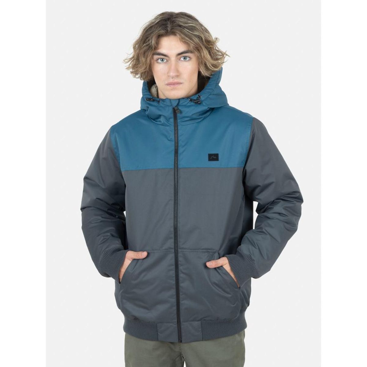 VOLCOM - Jacket Bomber Hombre Gris Oscuro Rusty VOLCOM