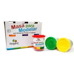 SEIGARD - Masa Para Modelar Con Aroma FD-F605P Color Variado