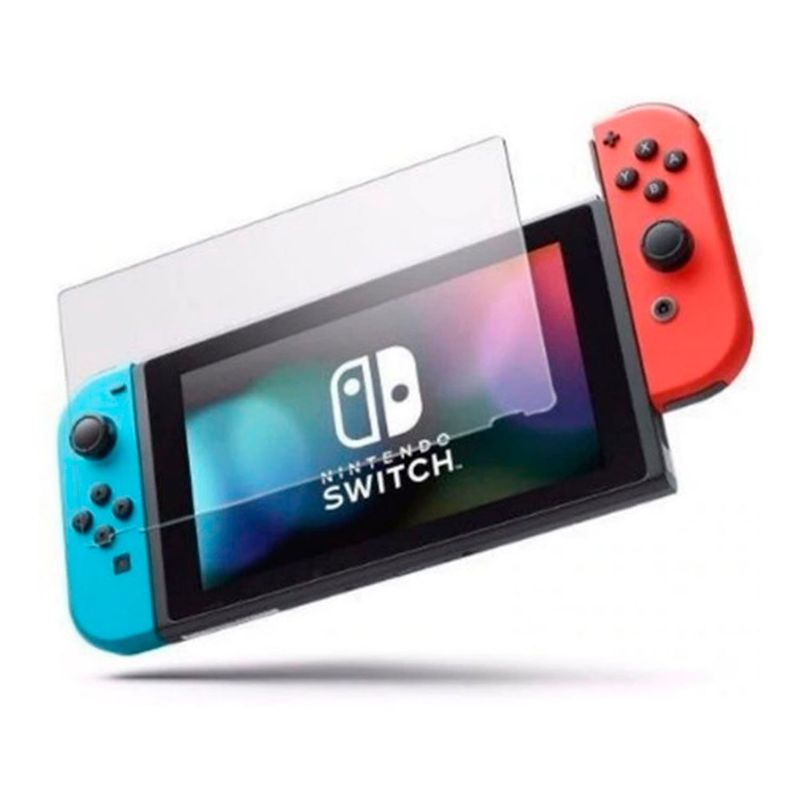 GENERICO - Lamina Vidrio Templado Para Nintendo Switch V1 o V2