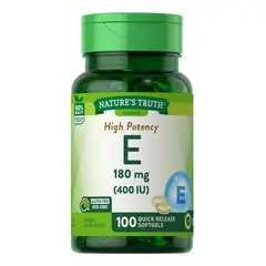 NATURE'S TRUTH - Vitamina E 400 IU - 100 Cápsulas Blandas