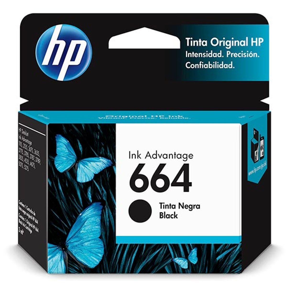 HP - TINTA HP 664 NEGRA ORIGINAL