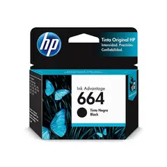 HP - TINTA 664 NEGRA ORIGINAL