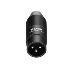 BOYA - 35C-XLR PRO 35mm Mini Jack a XLR adaptador con conversor de poder