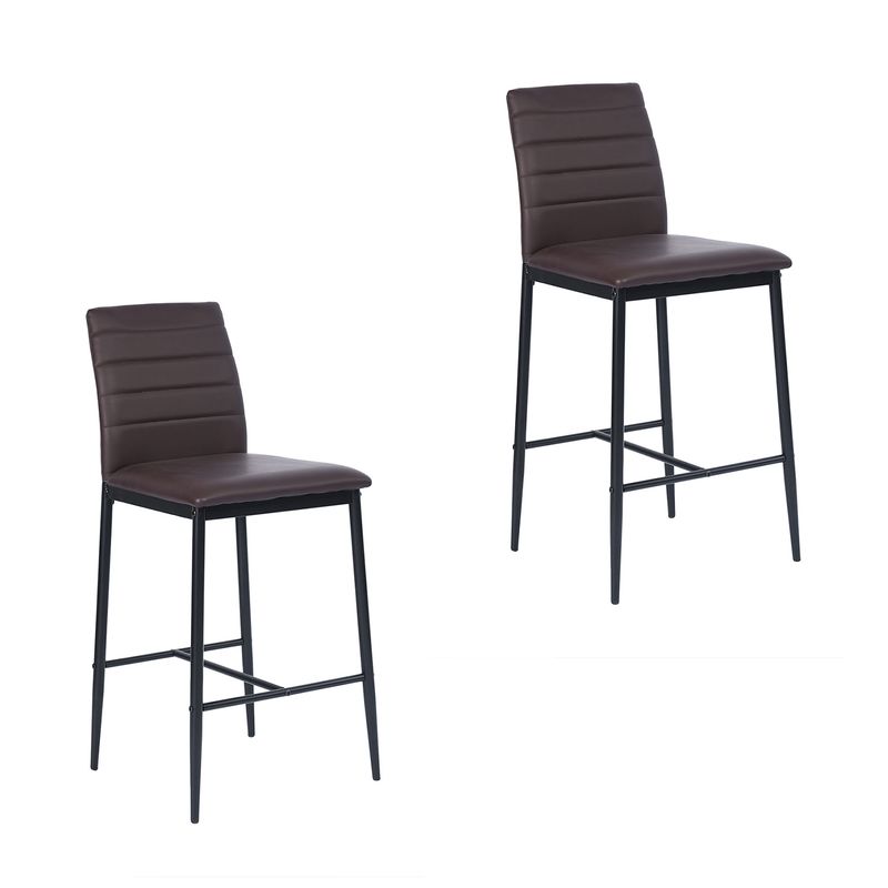 NOVAHUS - PACK 2 SILLA DE BAR BOSTON CAFE