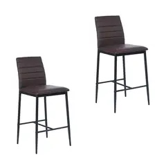 NOVAHUS - PACK 2 SILLA DE BAR BOSTON CAFE