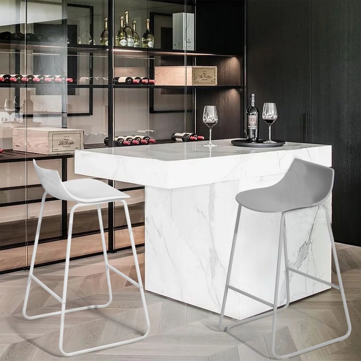 NOVAHUS - PACK 2 SILLA BAR VEGAS