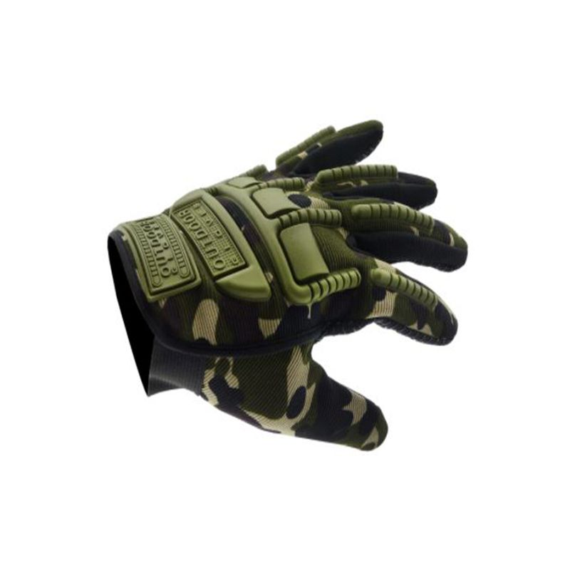 IMPORTCLICK - Guante Moto Bicicleta Táctico Militar 130 GR - Verde Militar
